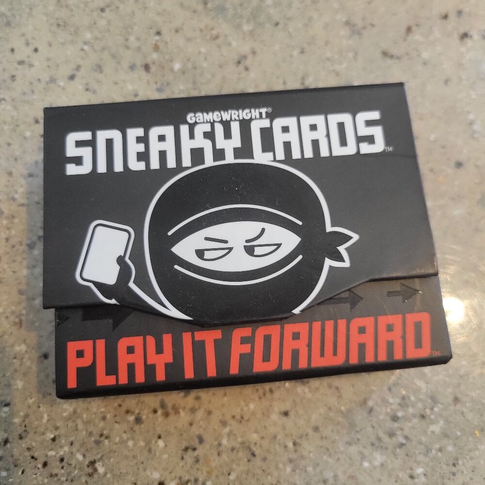 Sneaky Cards: Play It Forward - Interactive Card Game by Gamewright - GUC